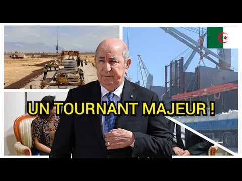 Nouveau tournant pour l'Algérie : 4 annonces majeurs
