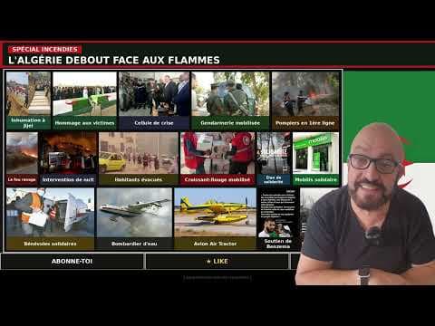 Algérie en Feu des Héros du quotidien et une Nation qui Refuse de Plier