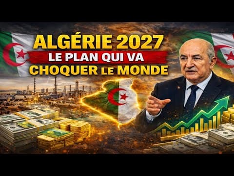 Algérie 2027 : le plan secret qui va tout changer