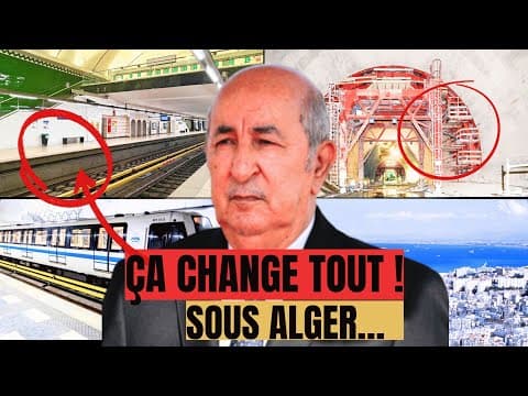 Alger construit sous terre… et personne n’en parle