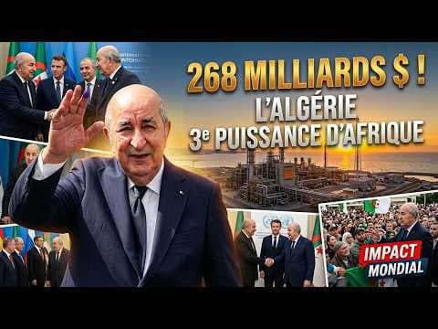 268 milliards $ : l'Algérie confirme 3e puissance d'Afrique